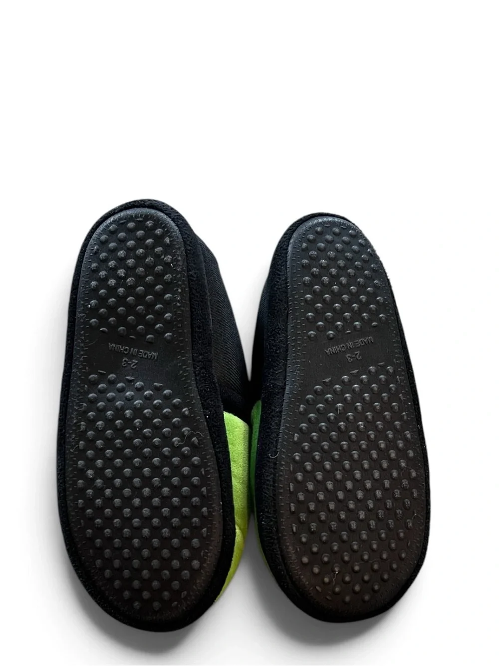 Minecraft Creeper Plush Slippers Size Youth 2-3